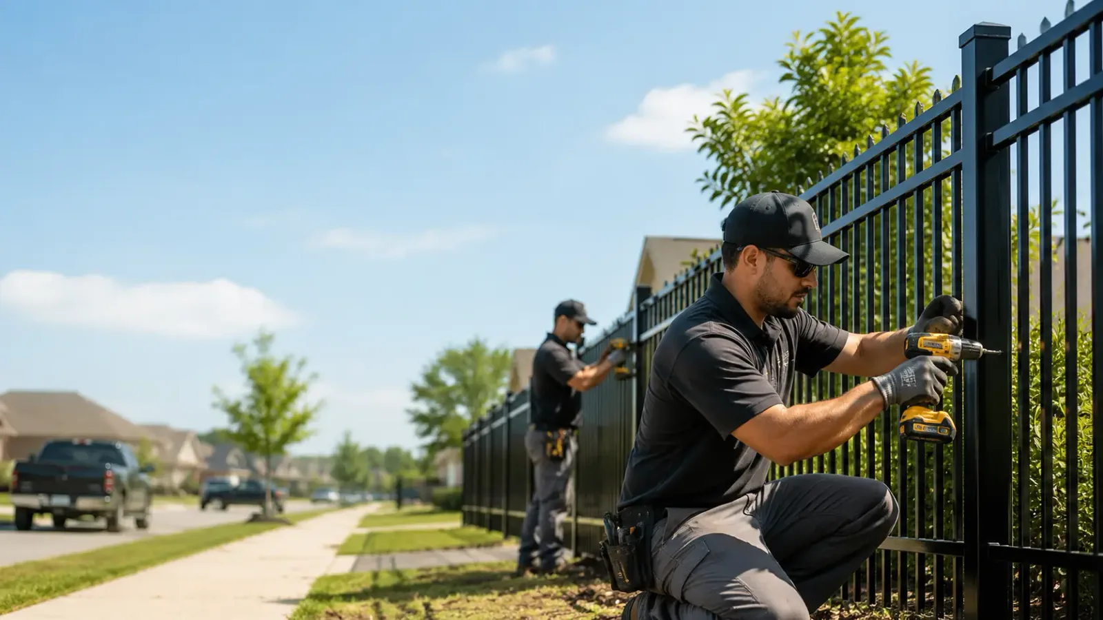 Metal Fence Installation in Bombay, NY